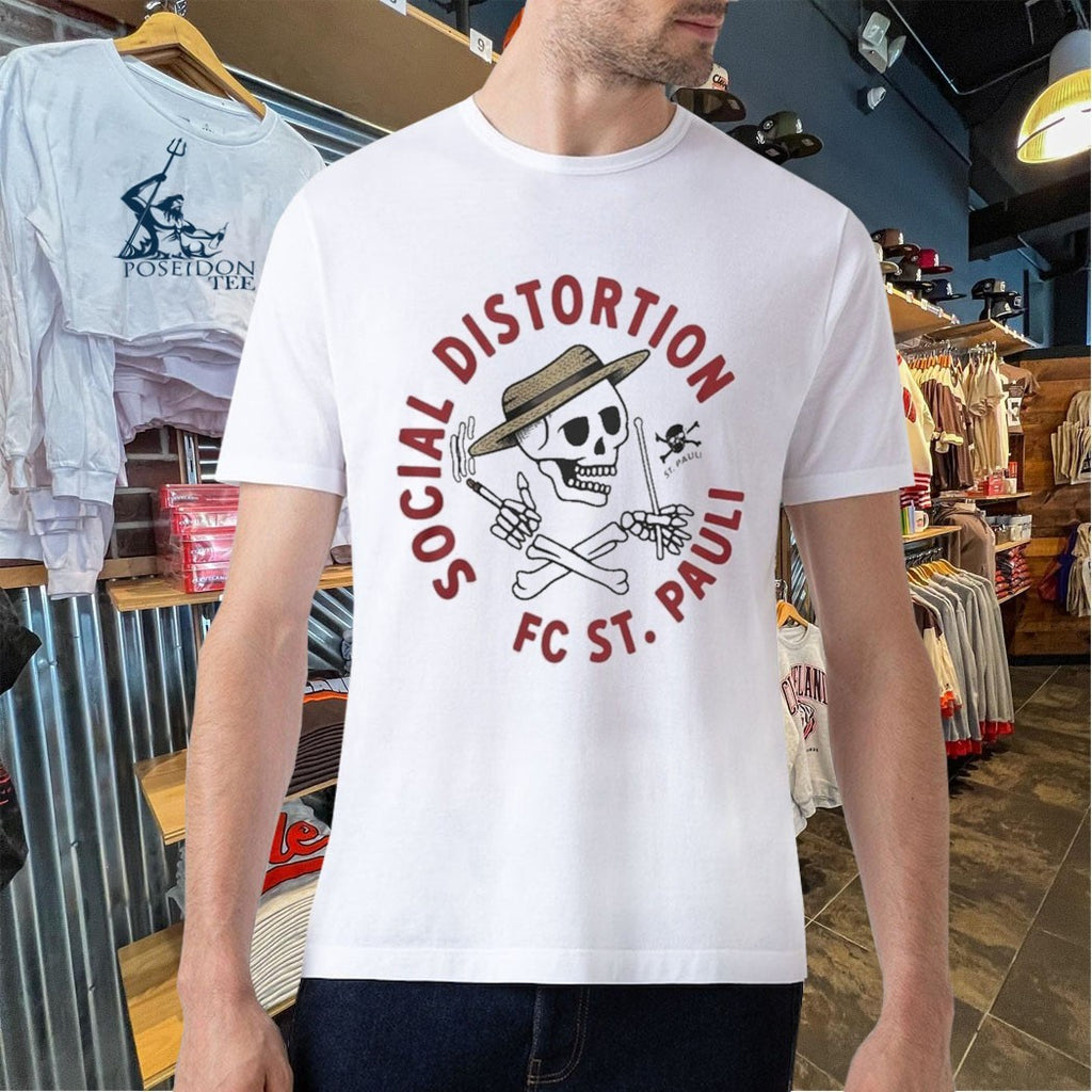Social Distortion Fc St Pauli Punk Rock T-shirt