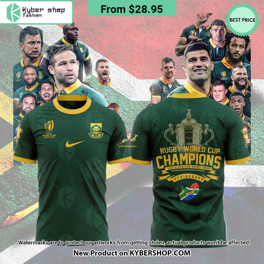 South Africa Rugby World Cup Champions 2023 T Shirt