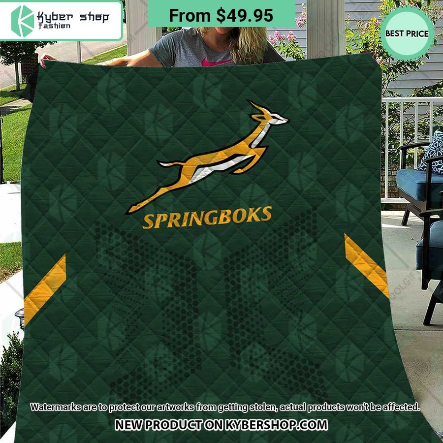 South Africa Springboks Quilt