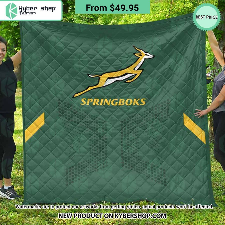South Africa Springboks Quilt