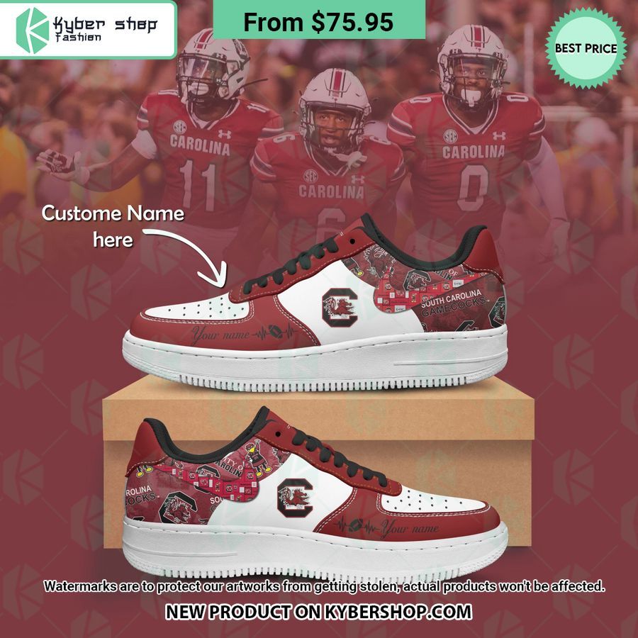 South Carolina Gamecocks CUSTOM Air Force 1