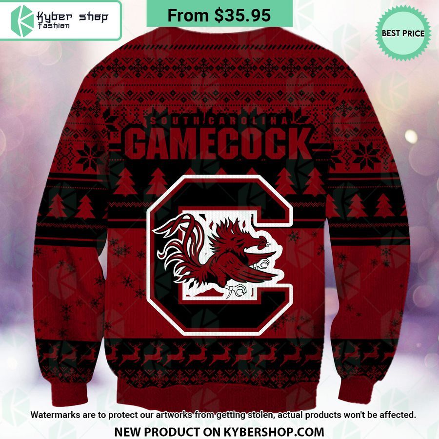 South Carolina Gamecocks Grinch Christmas Sweater