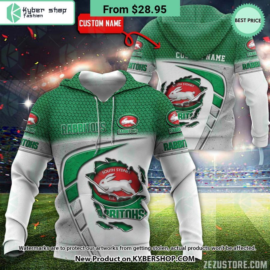 South Sydney Rabbitohs CUSTOM Hoodie
