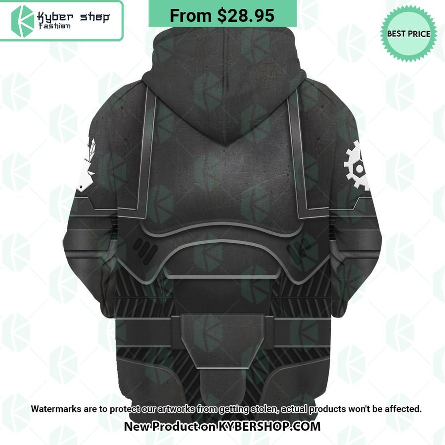 Space Marines Black Templars Costume Warhammer 40K Hoodie