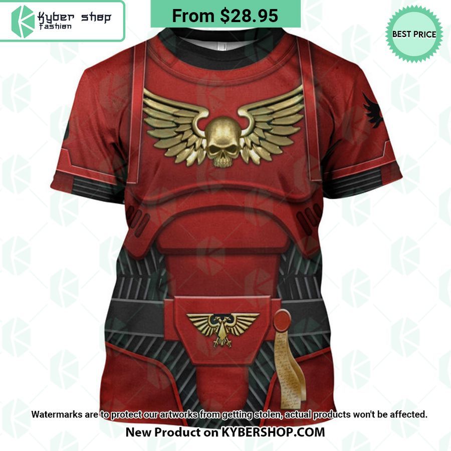 Space Marines Blood Angels Costume Warhammer 40K Hoodie