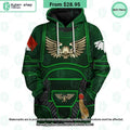 Space Marines Dark Angels Costume Warhammer 40K Hoodie