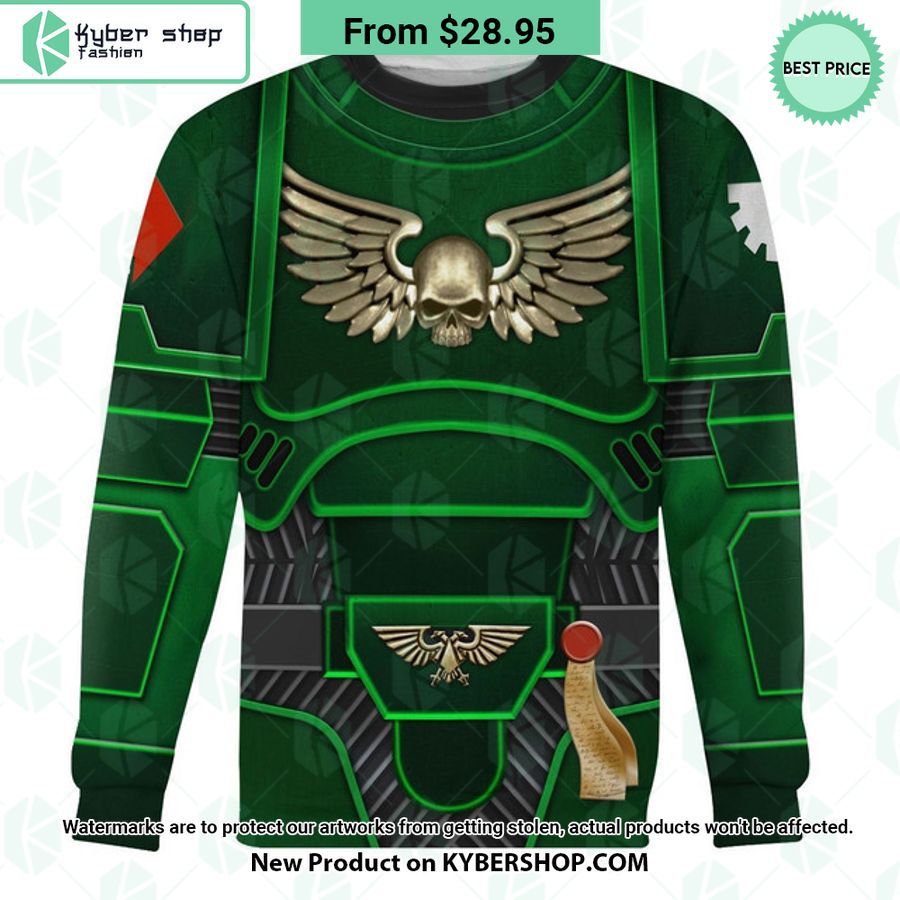Space Marines Dark Angels Costume Warhammer 40K Hoodie