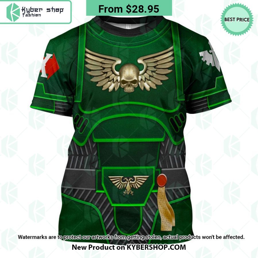 Space Marines Dark Angels Costume Warhammer 40K Hoodie