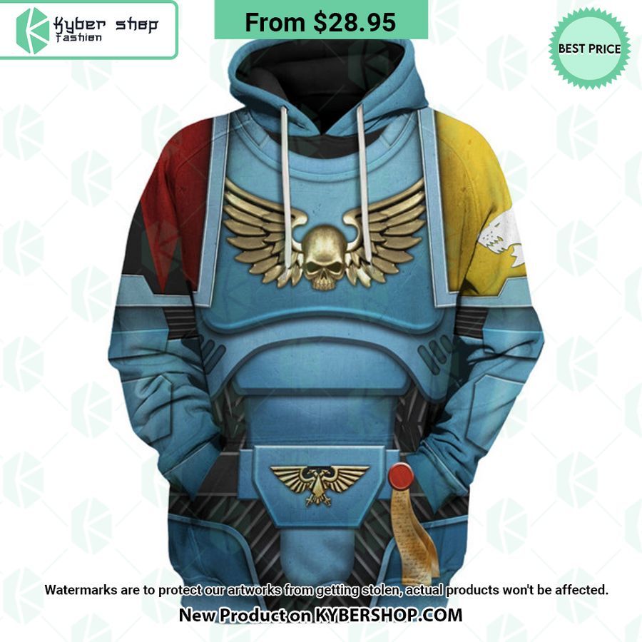 Space Marines Space Wolves Costume Warhammer 40K Hoodie