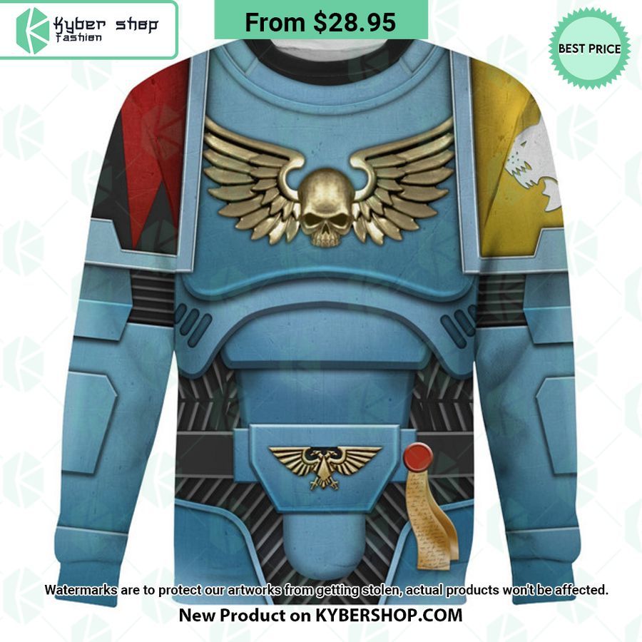 Space Marines Space Wolves Costume Warhammer 40K Hoodie
