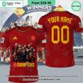 Spain National Football Team UEFA Nations League Shirt