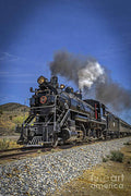 Speeding Locomotive Print