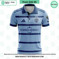 Sporting Kansas City 2023 Home Hoops MLS CUSTOM Polo Shirt