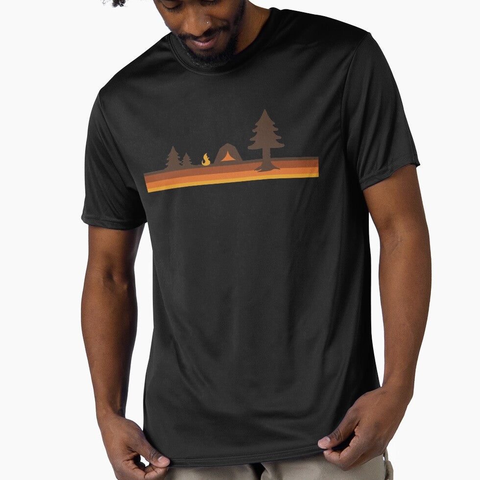 Happy Camper (Retro, 70s, Camping) by Amanda Weedmark
