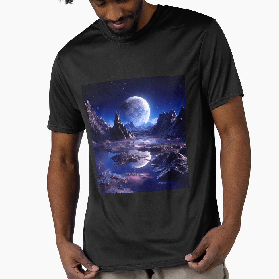 Fantasy Landscape - Full Moon Rising by Fantasy Masterpiece