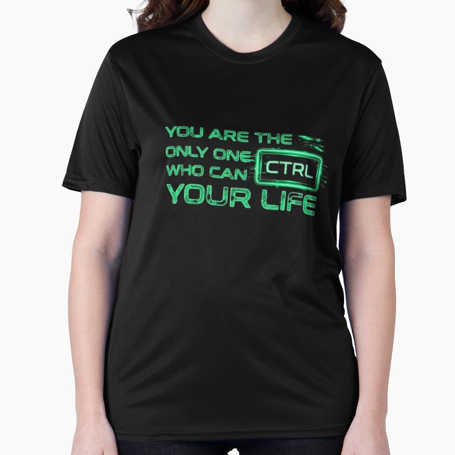 CTRL Your Life - Neon Cyberpunk & Hacker Style by ArtistAtShadow