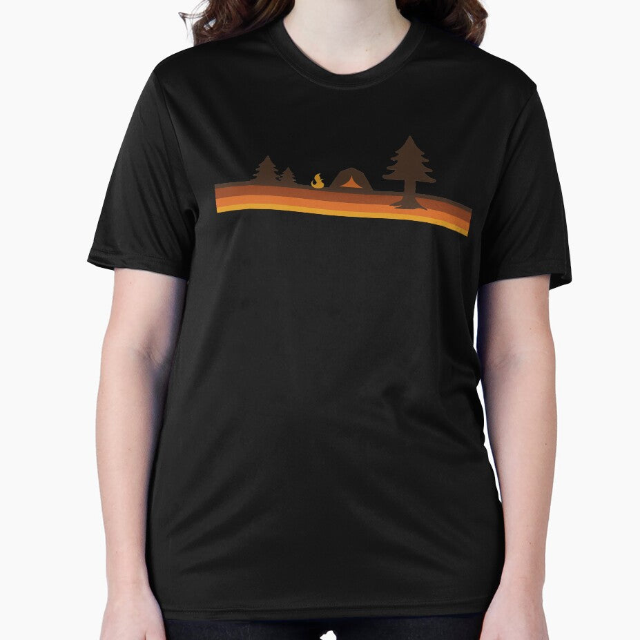 Happy Camper (Retro, 70s, Camping) by Amanda Weedmark