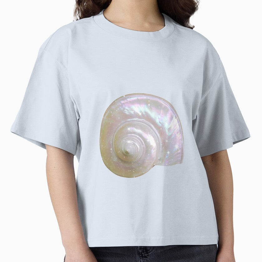 Iridescent Pearl Shell Y2K Tropical Aesthetic by y2ktropical
