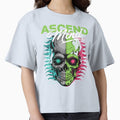 ASCEND MIND – Cyber Skull Neon Tech Fusion by Taans-Creation