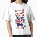 England UK Sports Team: a Cat wearing colours of British Flag D04 by PerfectDay2Play