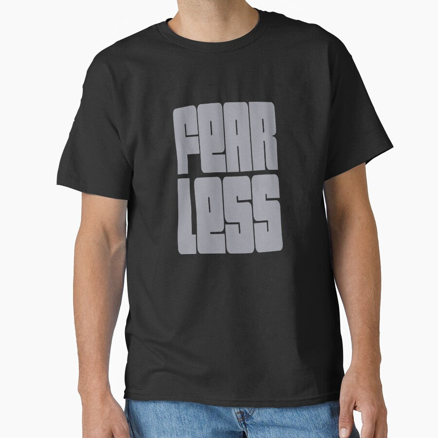 Fearless - Fear Less Bold Retro Style by madtoyman