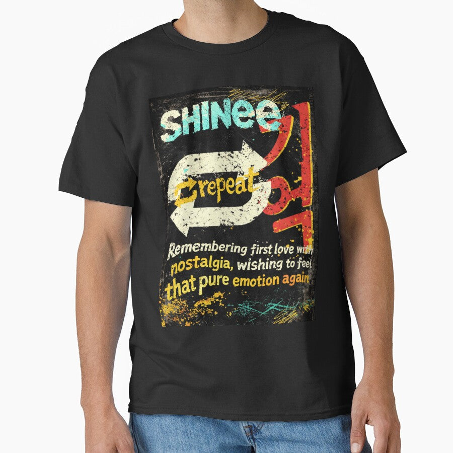 Shinee Replay Nostalgia Grunge Kpop Fanart Emotional Design by CaroKPOP