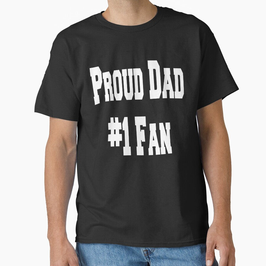 Proud Dad, #1 Fan daddys player by Urszula Żydek