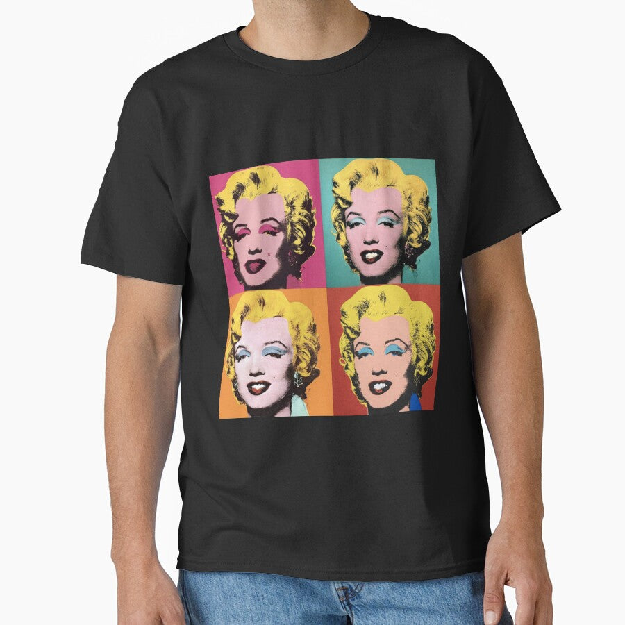 Pop Art Marilyn Monroe Quad Portrait by Ki_Designs