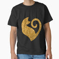 Glittery Gold Cat Love by RakelMacc