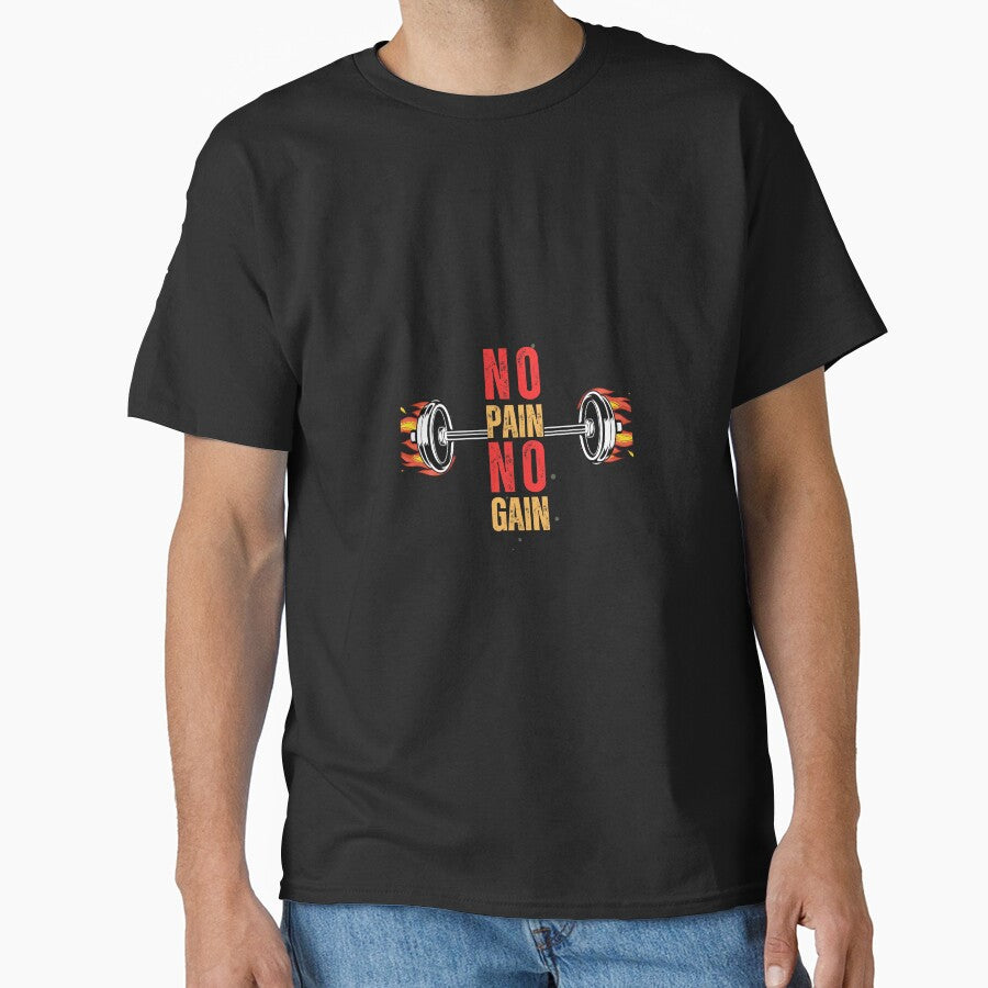 NO Pain NO Gain by LevelUpMerchs