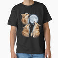 Norwegian Buhund Howling Moon Art Dog Owner by TerryConnells