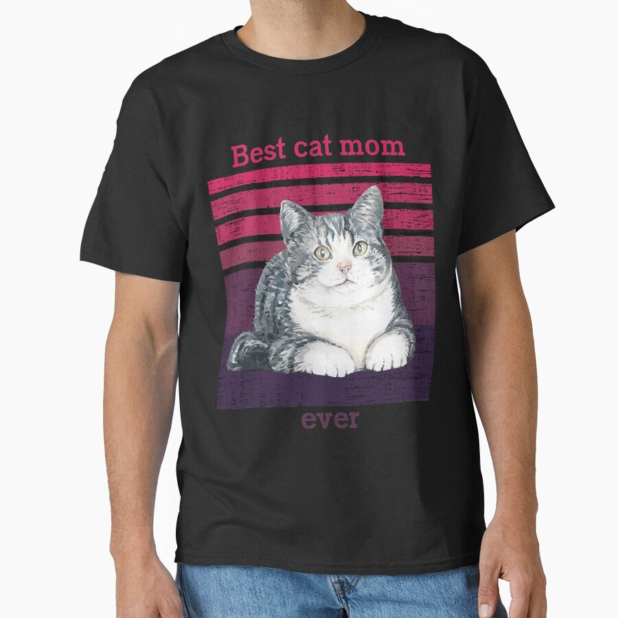 Cat t shirt - Best cat mom by ana5849