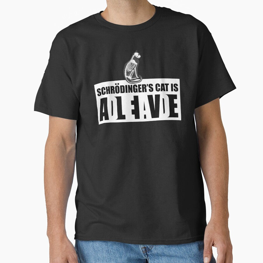 Schrödinger's cat is ADLEIAVDE by Alema Art