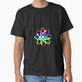 Colorful Glow Atomic Symbol by houk