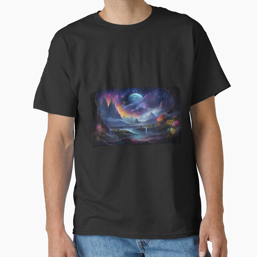 Fantasy Landscape - Electric Sky by Fantasy Masterpiece