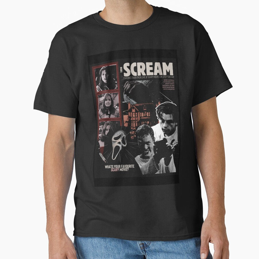 Scream (1996) movie poster by byskyesgraphics