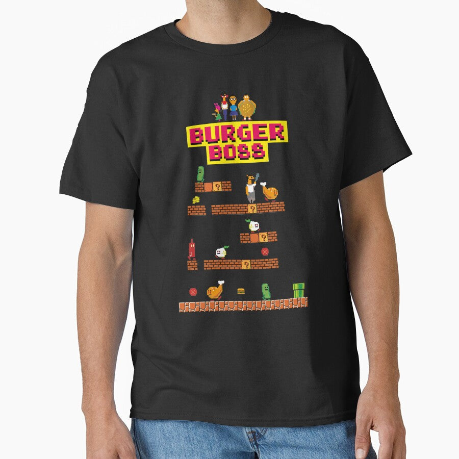 Burger Boss pixel art by AngelynAllai