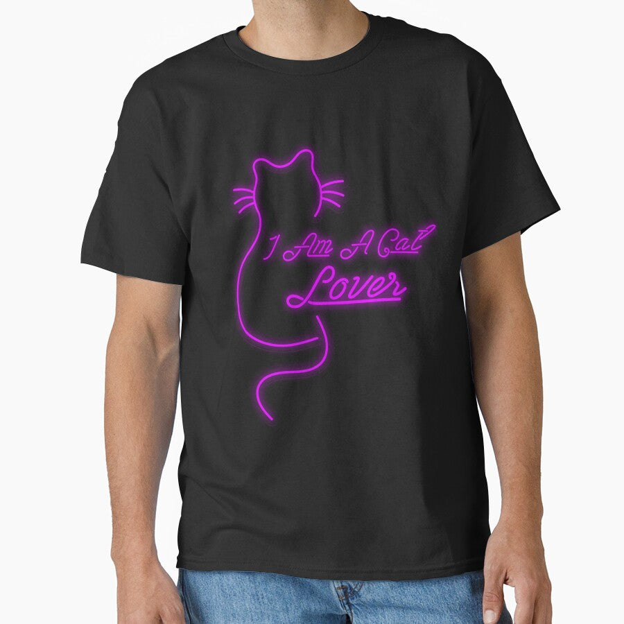 I Am A Cat Lover - Neon by UssefDesigns