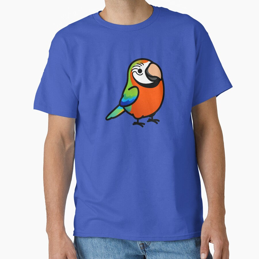 Chubby Harlequin Macaw by birdhism