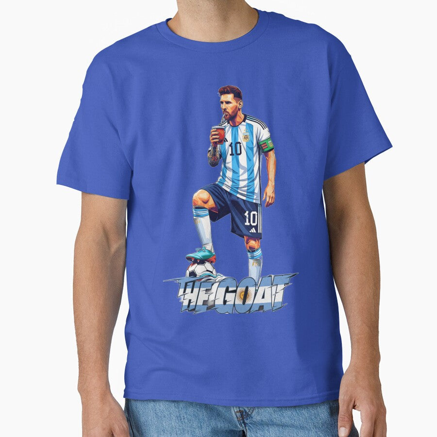 Messi Illustrated Style Drinking Mate – Unique Design by The Goat by G-A-D-U