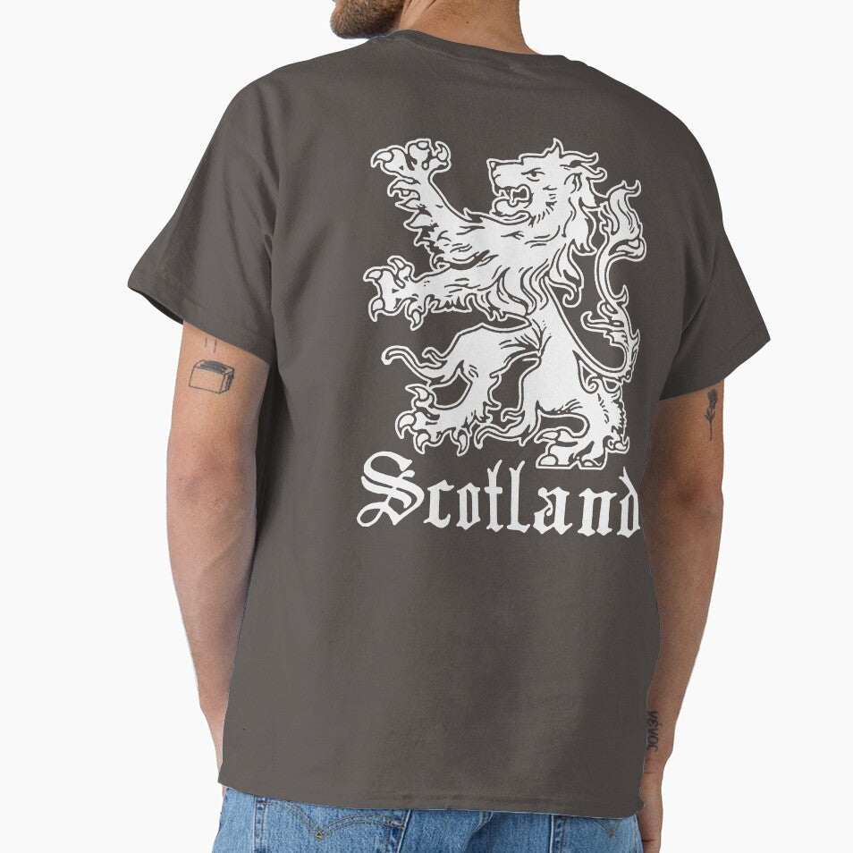 Scotland Vintage Scottish Lion Scotland Crest Flag Graphic Bar Pub Design Gift by Gilano