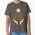 Everything Will Come at the Perfect Time – Inspirational Quote Design by TaliVibes