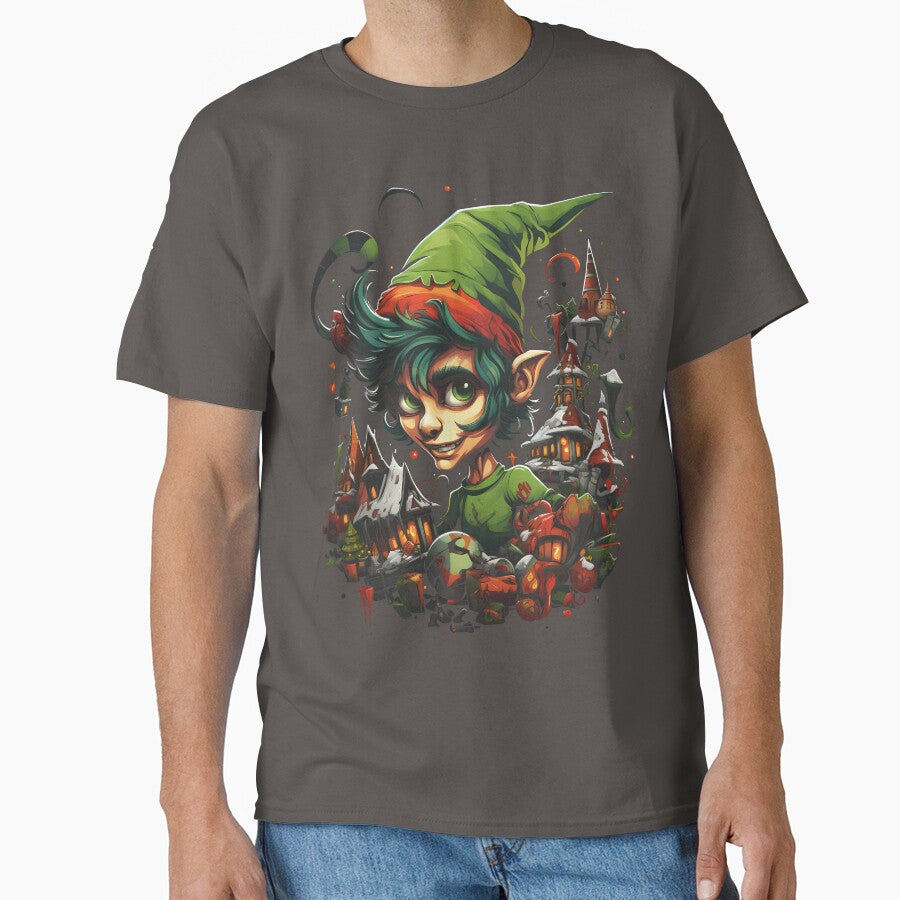 Holiday Chaos Elf - Festive Mischief Graphic by Justin Haas
