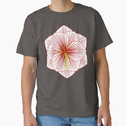 Amaryllis - White on Chartreuse by marieofroumania