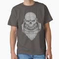 Cyber Skull Armor Graphic Tee by folskullyz