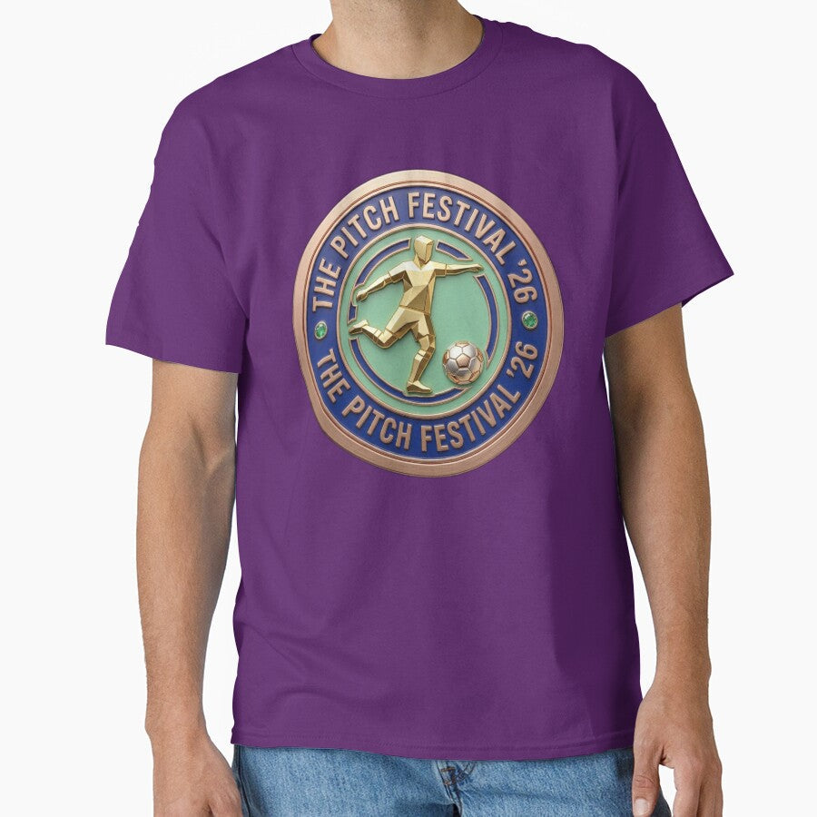 The Pitch Festival 2026 Soccer Royal Emblem by Fatomfatom