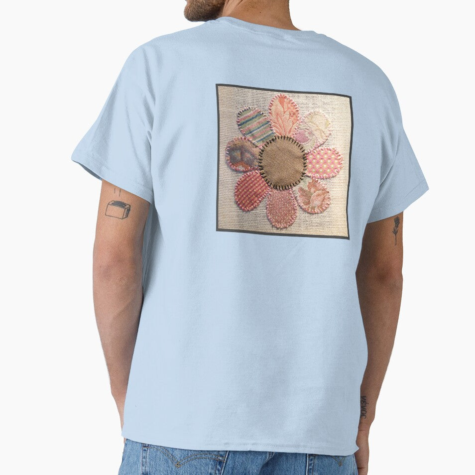 Excerpt from 3 Flowers #1-Pink Flower by ErinBrieArt