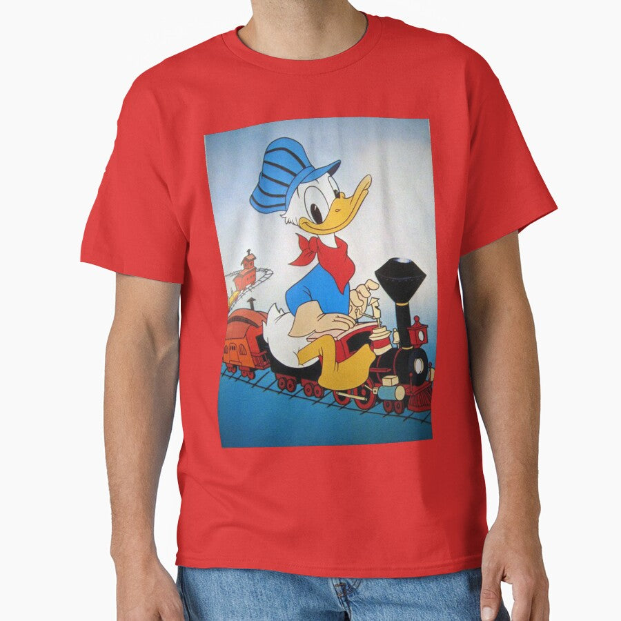 Donald Duck Train Driving by dikyfranzell