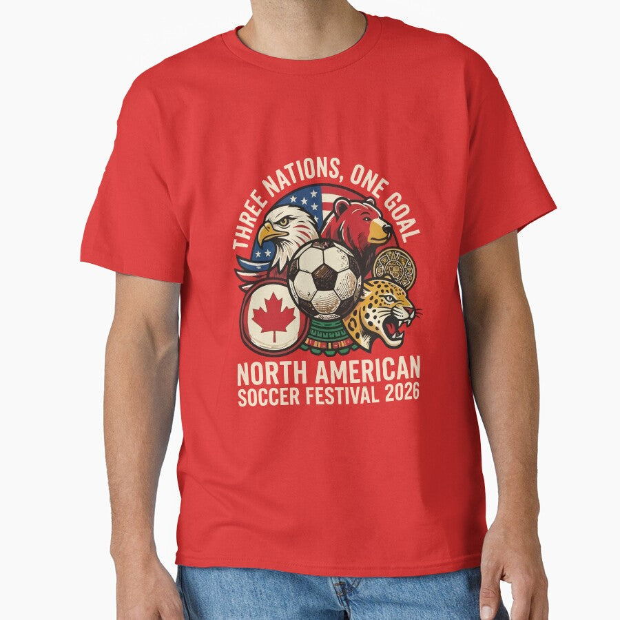 North American Soccer Festival 2026 Three Nations by Amir Faysal