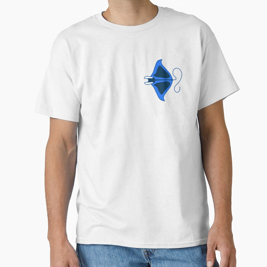 Manta Blue Linear Stylized by Provinces de France